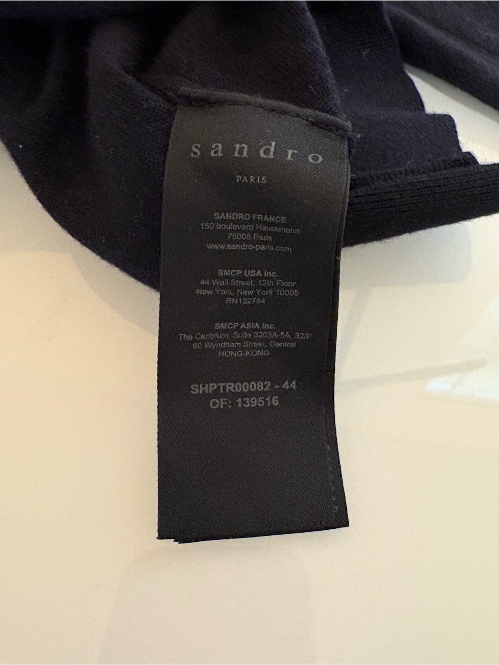 Sandro Black Women's Turtleneck Sweater - Picture 4 of 4
